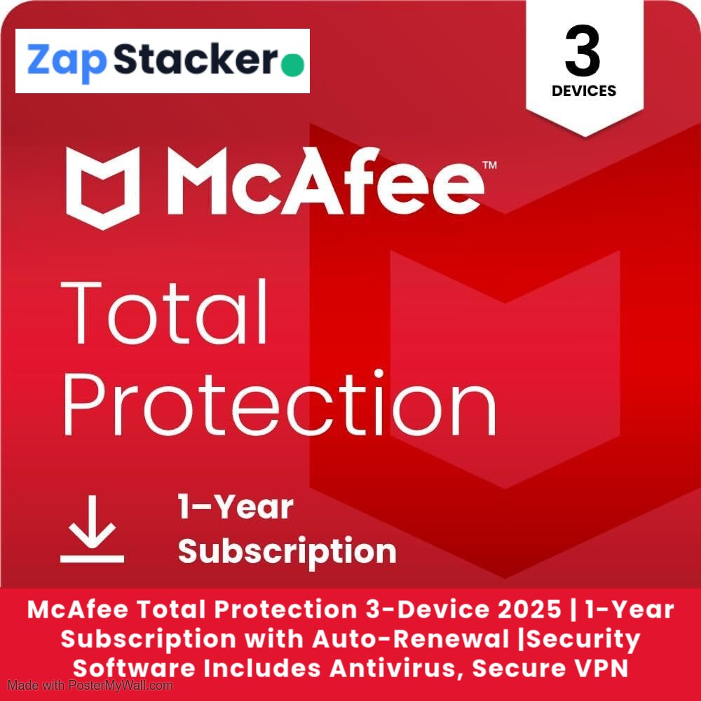 McAfee Total Protection 3-Device 2025