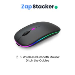 🖱️ 6. Wireless Bluetooth Mouse: Ditch the Cable